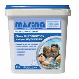 Marina Désinfection Régulière - Galets De Chlore Multifonction 5kg