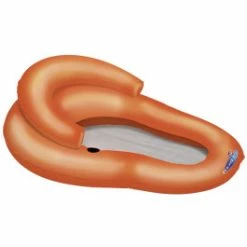 Lounger Gonflable Fluo Kerlis Pour Piscine-Orange