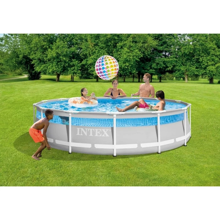 Piscine Tubulaire Ronde Intex Prism Frame Clearview 4,27 X 1,07 M – Image 3