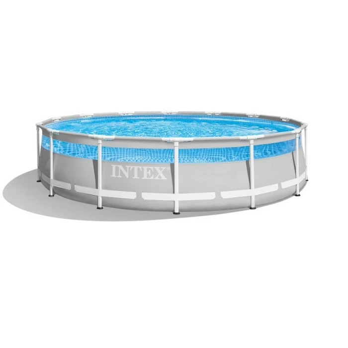 Piscine Tubulaire Ronde Intex Prism Frame Clearview 4,27 X 1,07 M