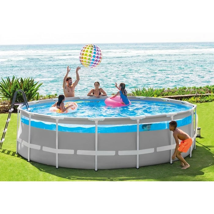 Piscine Tubulaire Ronde Intex Prism Frame Clear Window 4,88 X 1,22 M – Image 4