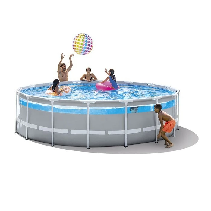 Piscine Tubulaire Ronde Intex Prism Frame Clear Window 4,88 X 1,22 M – Image 2
