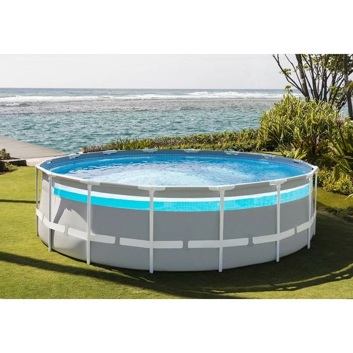 Piscine Tubulaire Ronde Intex Prism Frame Clear Window 4,88 X 1,22 M – Image 6