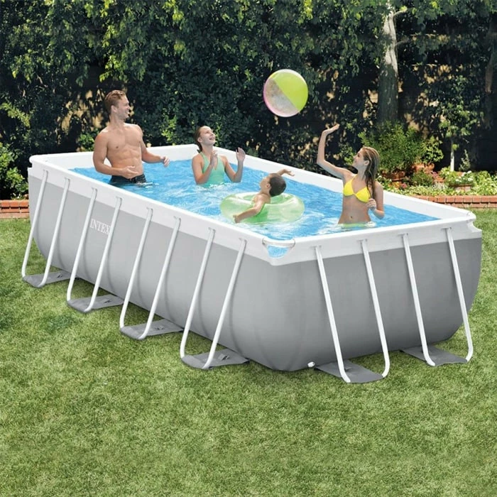 Piscine Tubulaire Rectangulaire Intex Prism Frame 4 X 2 X 1 M – Image 2