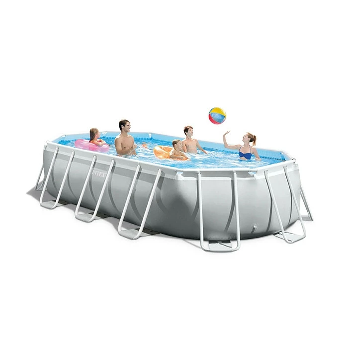 Piscine Tubulaire Ovale Intex Prism Frame 5.03 X 2.74 X 1.22m – Image 2
