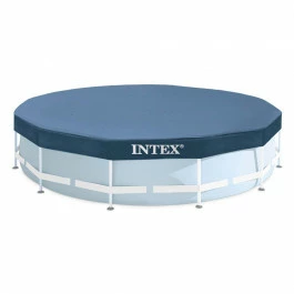 Bâche De Protection Intex Pour Piscine Tubulaire Ronde Ø 3,66 M