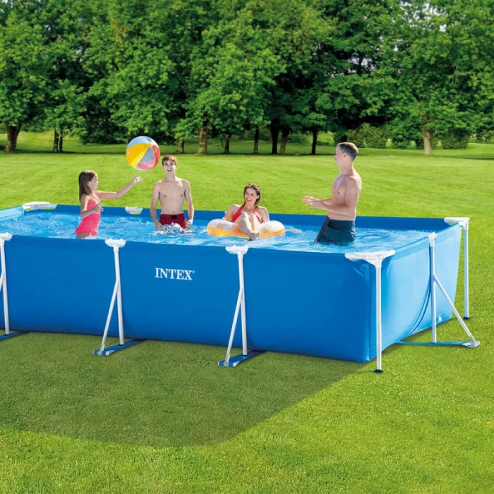 Piscine Tubulaire Intex Metal Frame 4,50 X 2,20 X 0,84 M + Épurateur 1,7 M³ – Image 3