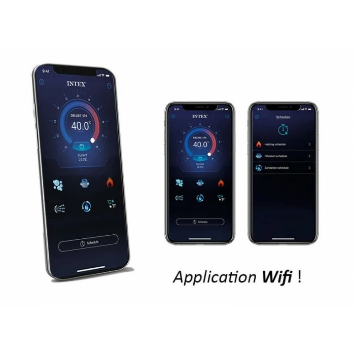 Spa Gonflable Intex PureSpa Carbone 4 Places – Image 19