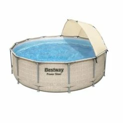 Piscine Tubulaire Ronde Bestway Power Steel™ 3,96 X 1,07 M