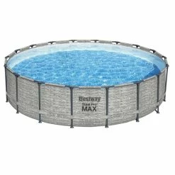 Piscine Tubulaire Ronde Bestway Steel Pro Max 5,49 X 1,22 M