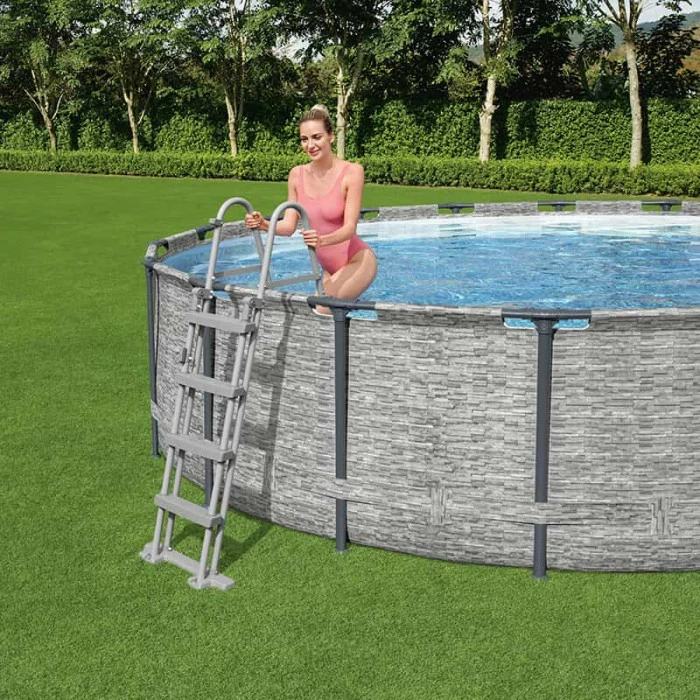 Piscine Tubulaire Ronde Bestway Steel Pro Max 4,88 X 1,22 M – Image 4