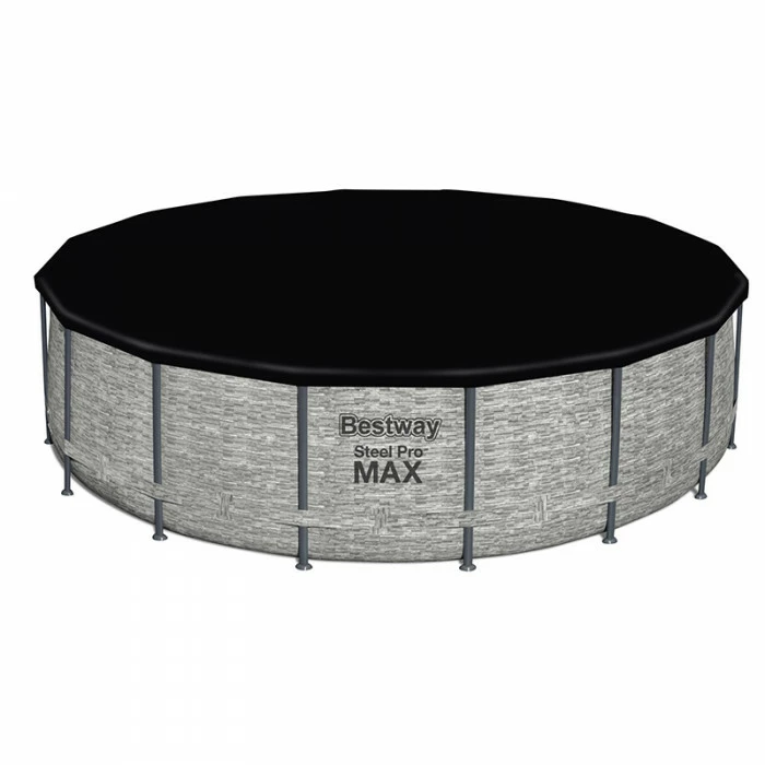 Piscine Tubulaire Ronde Bestway Steel Pro Max 4,88 X 1,22 M – Image 2