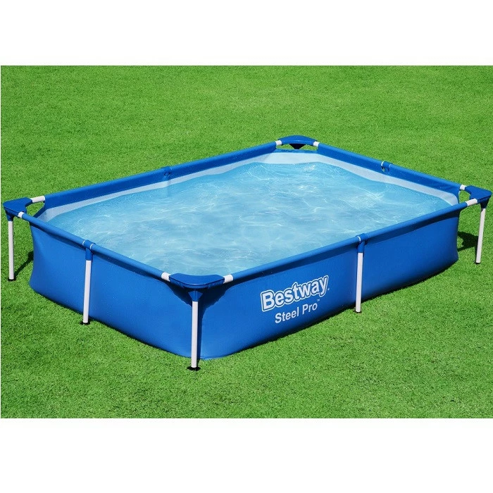 Piscine Tubulaire Bestway Rectangulaire Steel Pro 2,21 X 1,50 X 0,43 M – Image 4