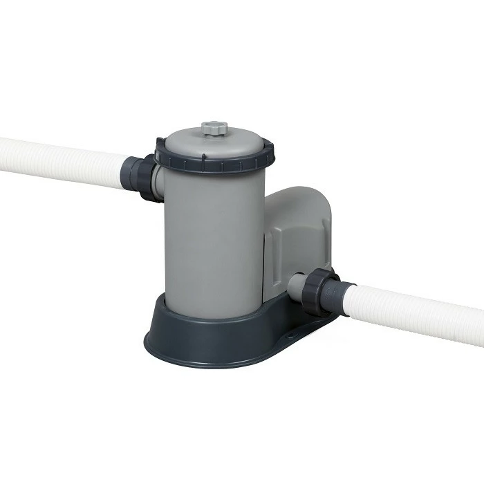 Piscine Tubulaire Ronde Bestway Steel Pro Max 5,49 X 1,22 M - Gris Clair – Image 8