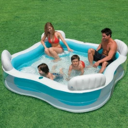 Piscine Gonflable Familiale Intex Avec Sièges