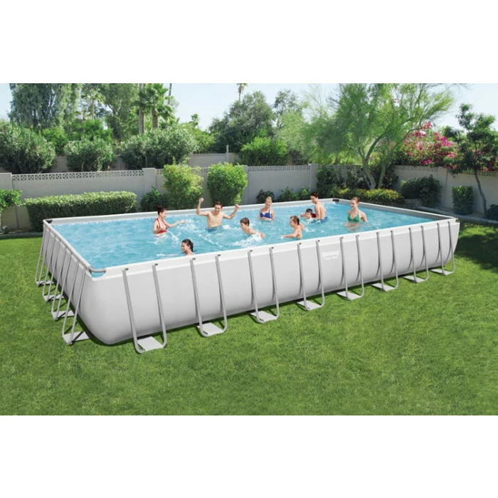 Piscine Tubulaire Rectangulaire Bestway Power Steel™ 9,56 X 4,88 X 1,32 M – Image 4