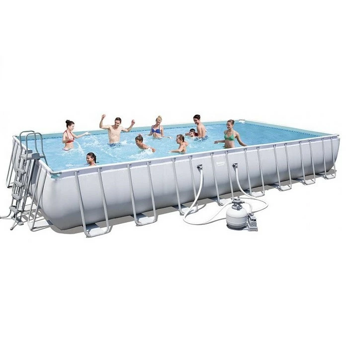 Piscine Tubulaire Rectangulaire Bestway Power Steel™ 9,56 X 4,88 X 1,32 M – Image 2