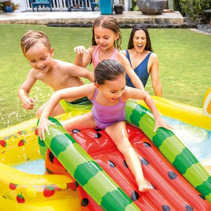 Aire De Jeux Gonflable Fruits Intex – Image 2