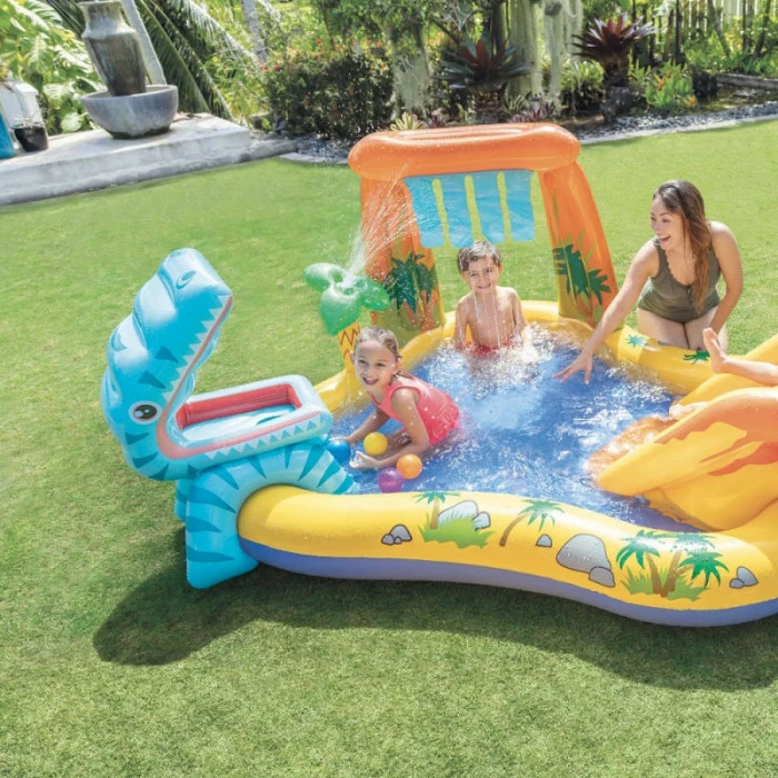 Aire De Jeux Gonflable Intex Jurassic / Dinosaure – Image 5