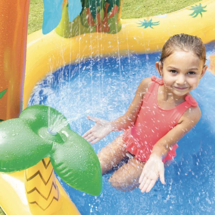 Aire De Jeux Gonflable Intex Jurassic / Dinosaure – Image 9