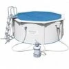 Bâche à Bulles Bestway Ronde 2,95 M Pour Piscine Hydrium De 3,05 M