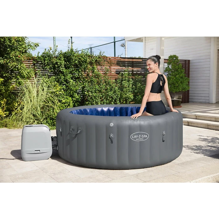 Spa Gonflable Bestway Lay-Z Spa SANTORINI HydroJet Pro 7 Places – Image 4