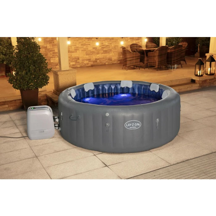 Spa Gonflable Bestway Lay-Z Spa SANTORINI HydroJet Pro 7 Places – Image 10
