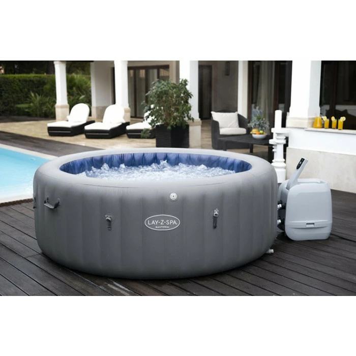 Spa Gonflable Bestway Lay-Z Spa SANTORINI HydroJet Pro 7 Places – Image 11