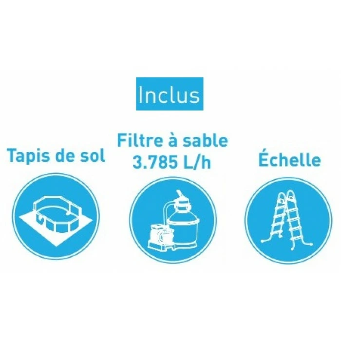 Piscine En Acier Bestway Hydrium - 6,10 X 3,60 X 1,20 M – Image 8