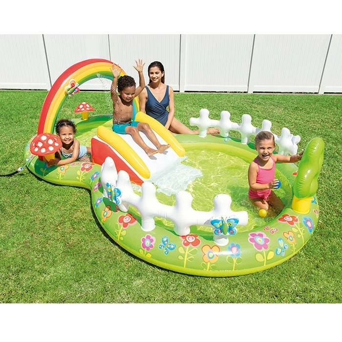 Aire De Jeux Gonflable Intex Mon Jardin – Image 2
