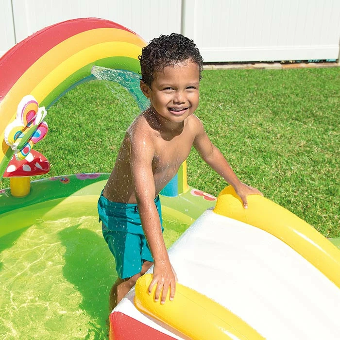 Aire De Jeux Gonflable Intex Mon Jardin – Image 5