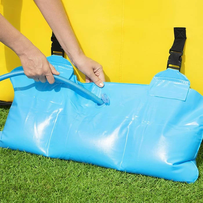 Aire De Jeux Avec Toboggan, Pataugeoire Et Canon à Eau Bestway Mont Splashmore – Image 7