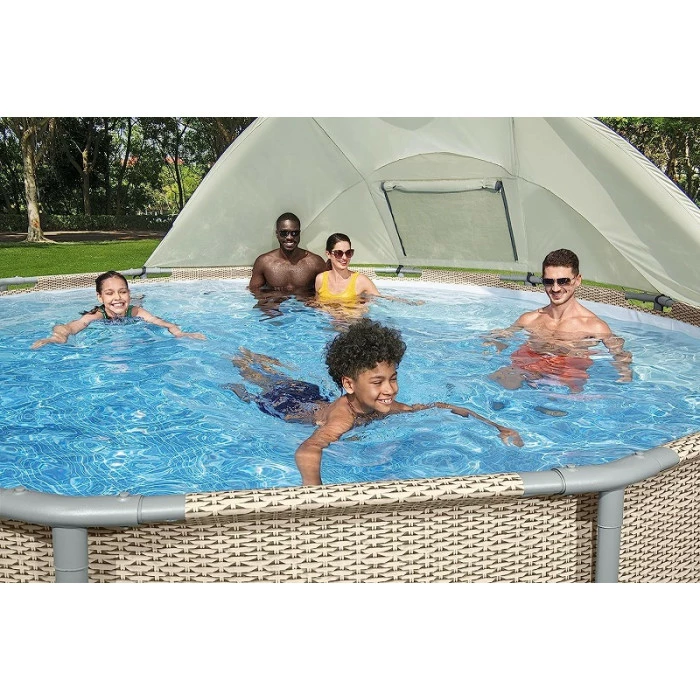 Auvent Pour Piscine Tubulaire Bestway Ø 3,05 à 5,49 M – Image 5