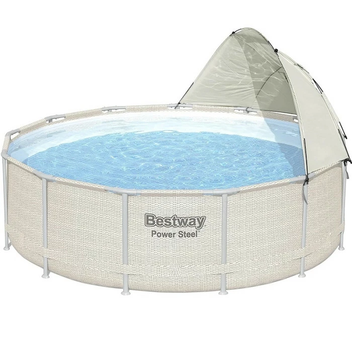 Auvent Pour Piscine Tubulaire Bestway Ø 3,05 à 5,49 M – Image 3