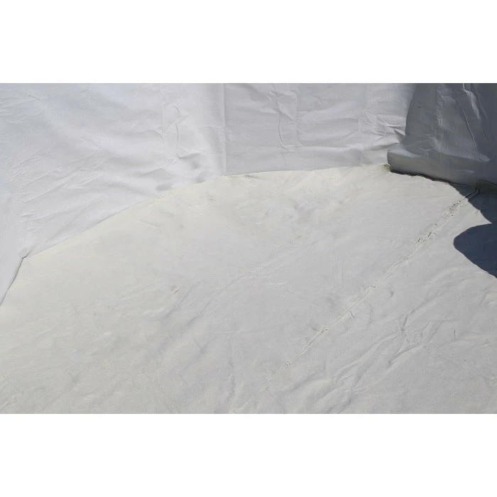 Piscine En Bois Hexagonale Ubbink Azura 4,10 X 1,20 M - Liner Bleu + Bâche à Bulles – Image 9