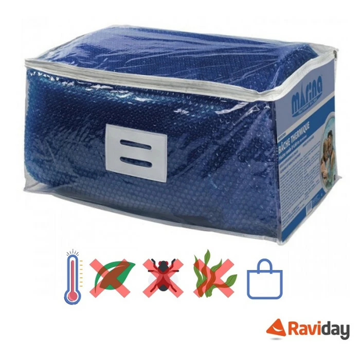 Bâche à Bulles Marina 180 Microns Pour Piscine Ø 3,60 M – Image 2