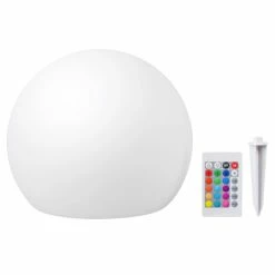 Boule Lumineuse LED Solaire Ubbink Multibright Solar Float - 25 Cm