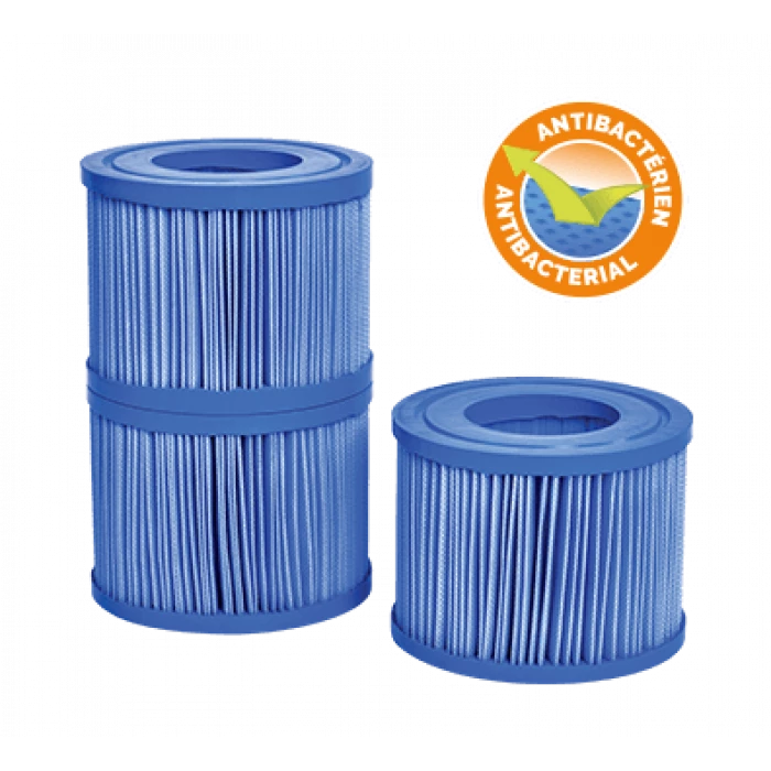 Lot De 3 Cartouches Antibactériennes De Spa Gonflable Netspa