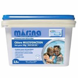 Marina Désinfection Régulière - Mini-galets De Chlore Multifonction 2,5kg