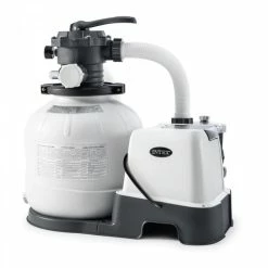 Combiné Filtre à Sable 8 M³/h Et Stérilisateur Intex + OEC