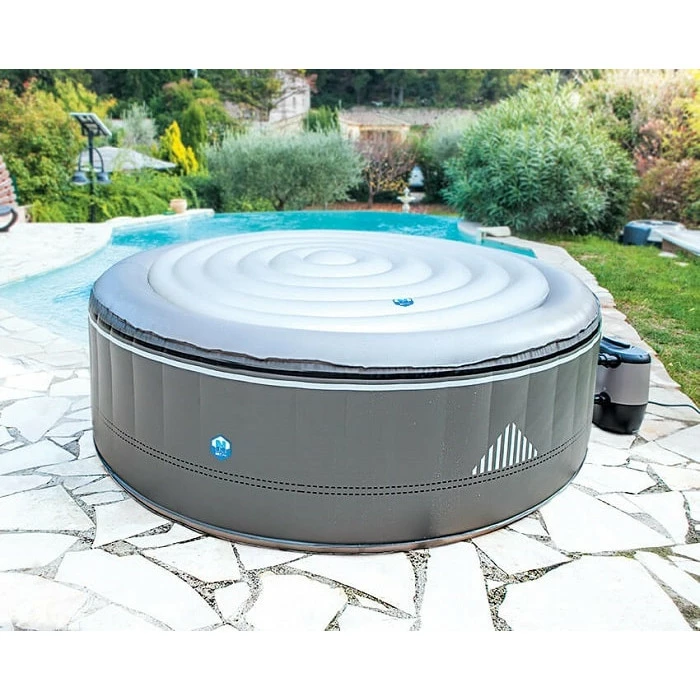 Couvercle Gonflable Rond Pour Spa Netspa Malibu Et Montana 6 Personnes – Image 2