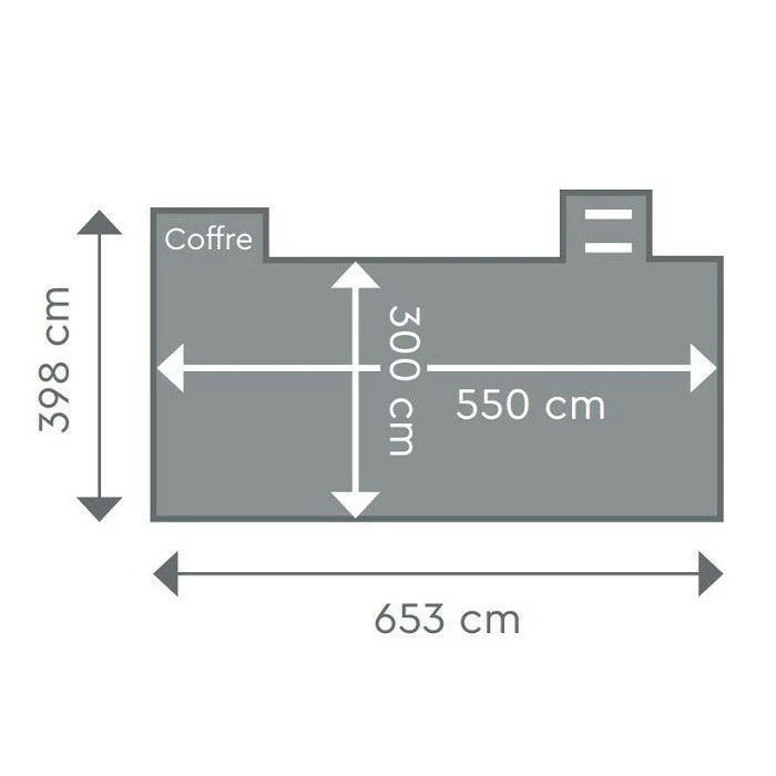 Coffre Pour Fosse Sèche De Piscine Urbaine XL Procopi - BWT MyPool – Image 6