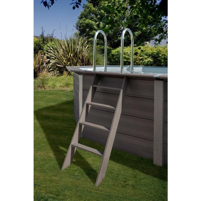 GRE Piscine Rectangulaire Composite Gré - 6,06 X 3,26 X 1,24 M – Image 5