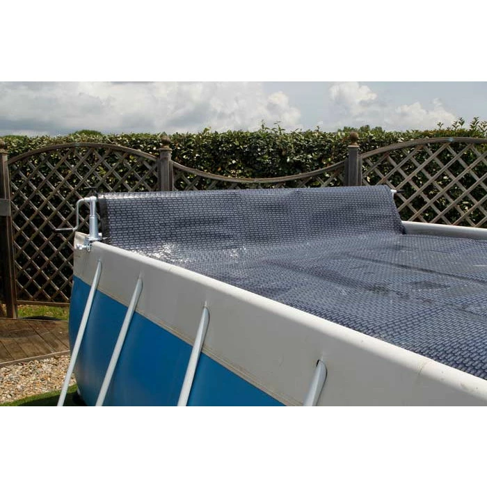 Enrouleur De Bâche à Bulles Pour Piscine En Bois Ubbink Xtra – Image 6