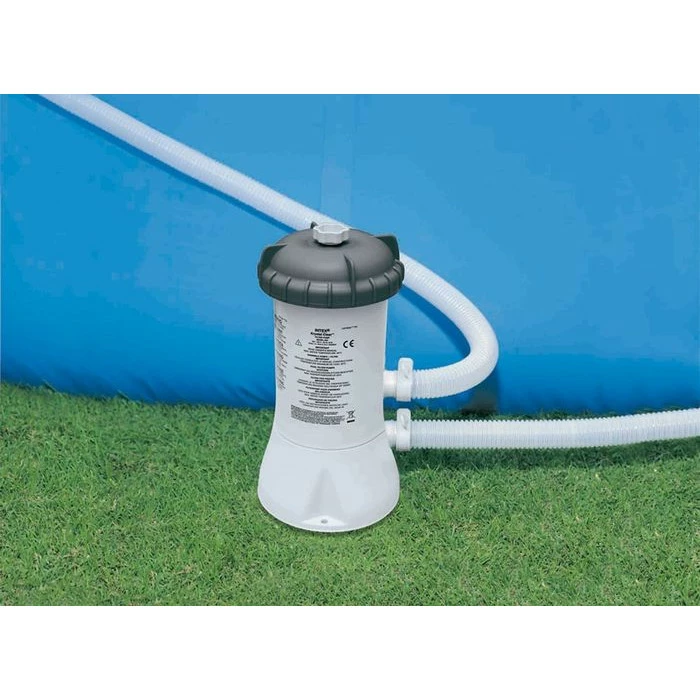 Piscine Tubulaire Intex Metal Frame 4,50 X 2,20 X 0,84 M + Épurateur 1,7 M³ – Image 2