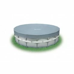 Bâche De Protection Intex Pour Piscine Tubulaire Ronde Ø 4,88 M