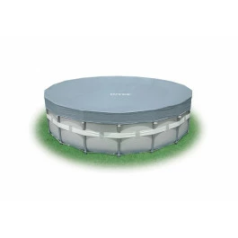 Bâche De Protection Intex Pour Piscine Tubulaire Ronde Ø 4,88 M