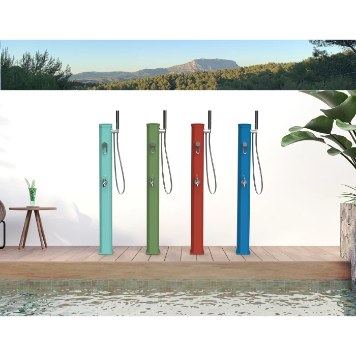 Douche Solaire Jolly Go 20L-Vert Réséda – Image 3