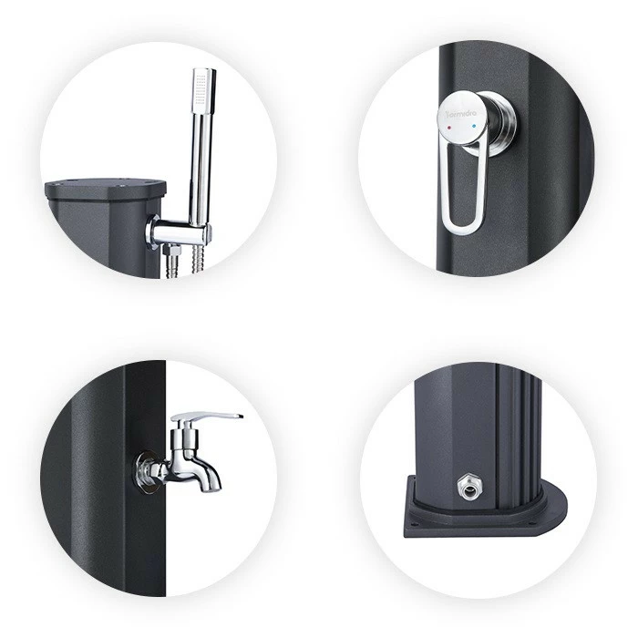 Douche Solaire Jolly Go 20L-Vert Opaline – Image 2