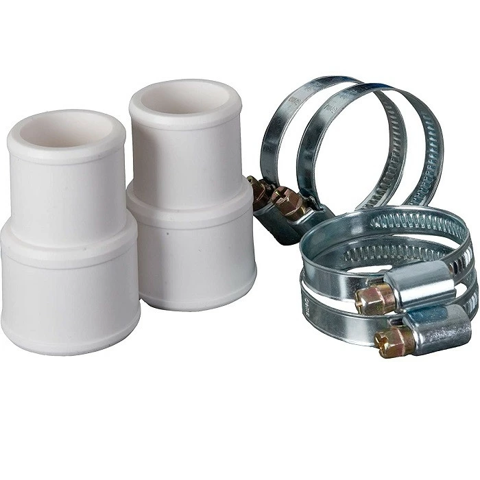 2 Manchons Pour Branchement Tuyaux + 4 Colliers Ø 38/32 Mm GRE